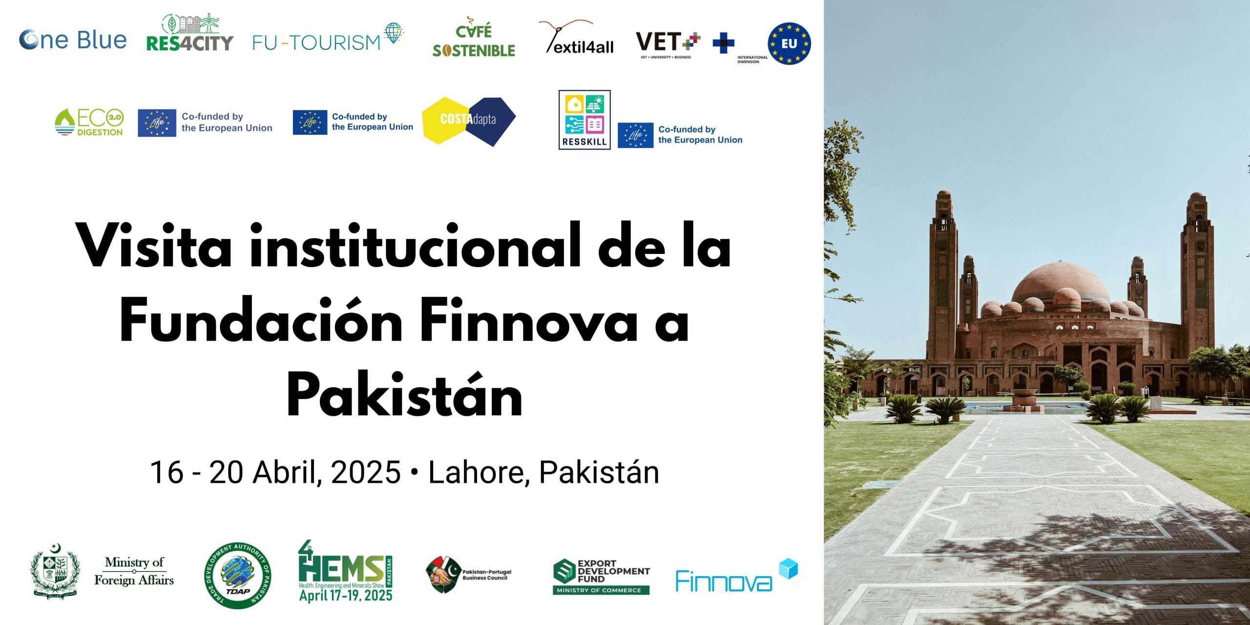 La Fundación Finnova viaja a Pakistán para compartir su experiencia en innovación y atraer stakeholders locales