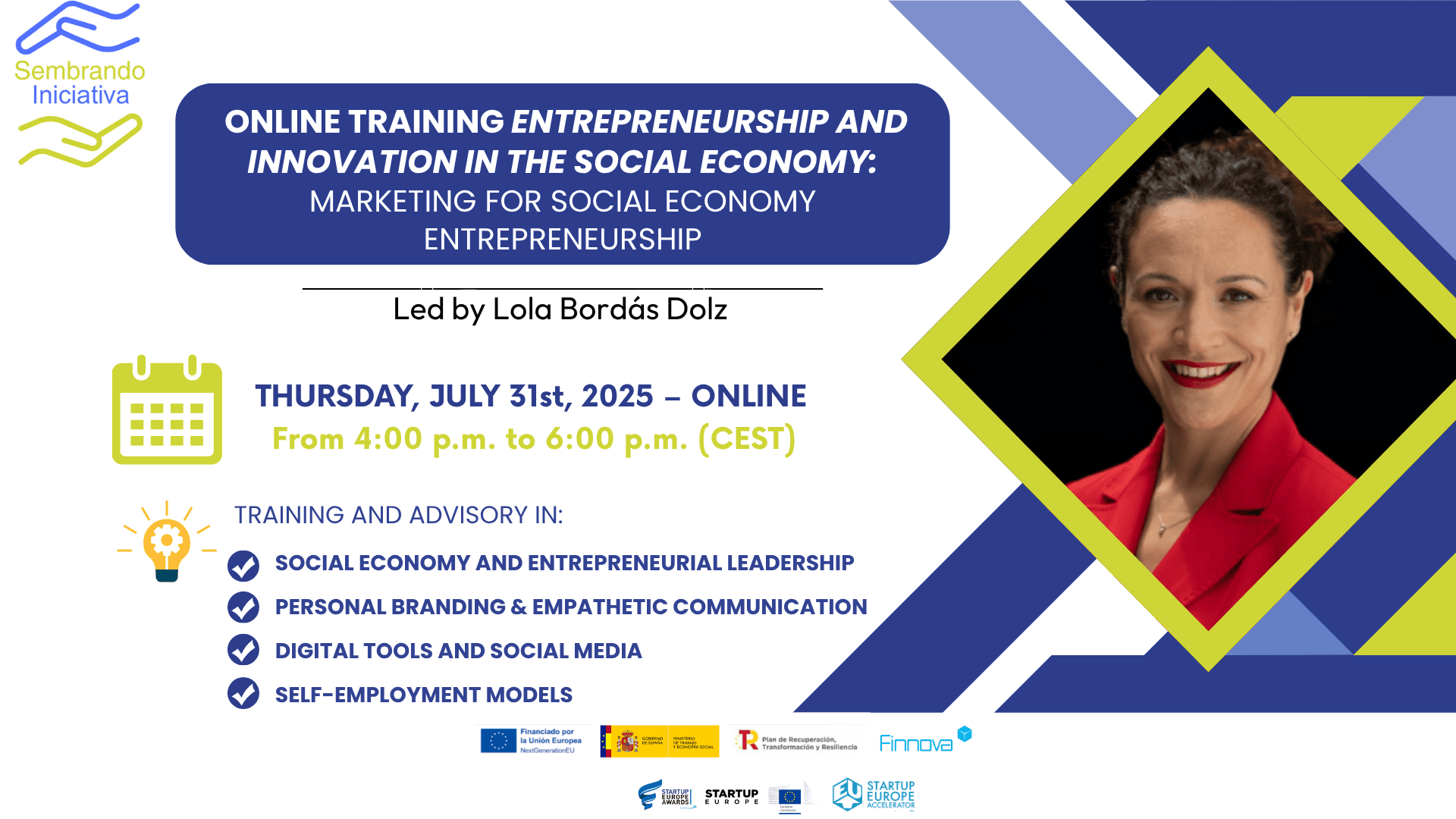 Finnova Foundation Successfully Holds the Online Sembrando Iniciativa Training “Entrepreneurship and Innovation in the Social Economy: Marketing for Social Economy Entrepreneurs”