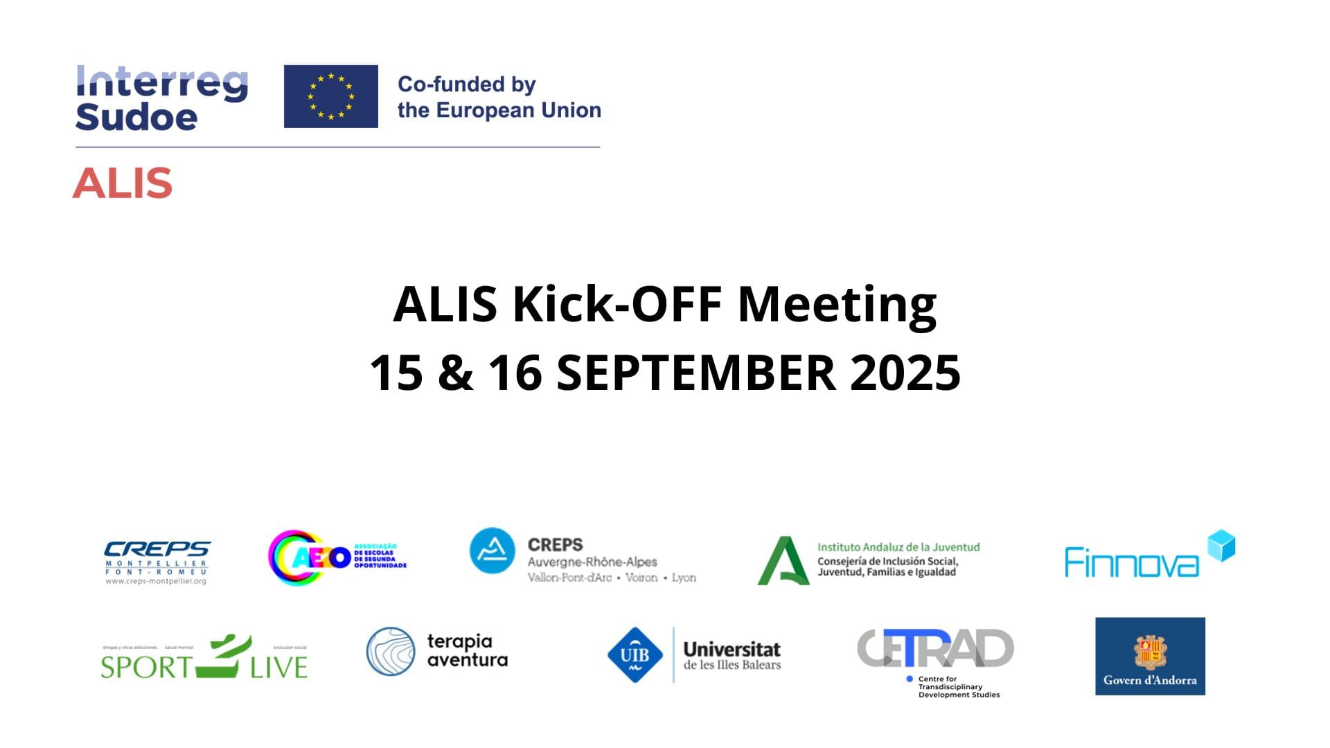 Barcelona acoge el arranque del proyecto europeo ALIS, que potenciará la empleabilidad juvenil en zonas rurales del Sudoeste de Europa