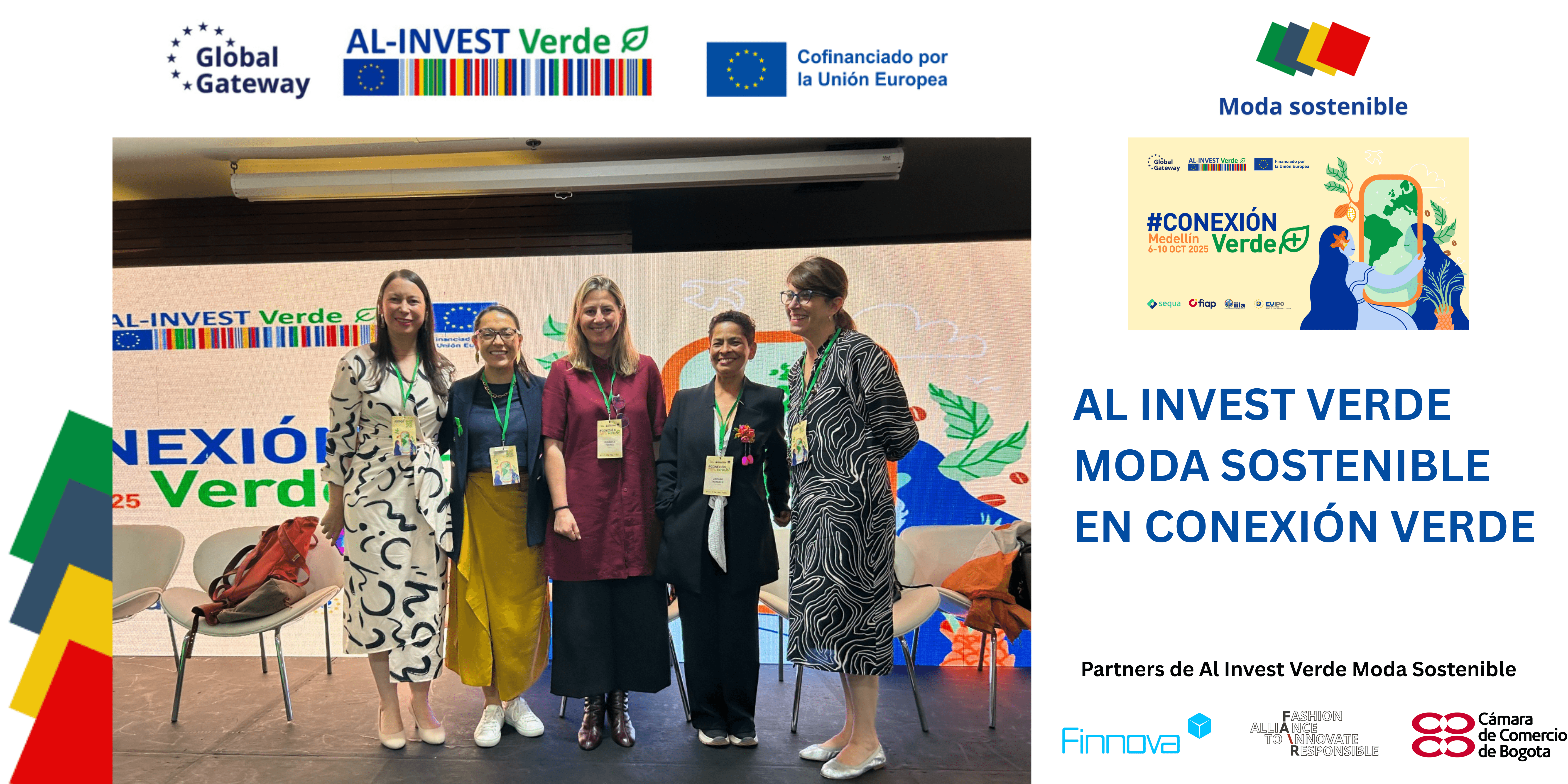 AL-INVEST Verde Moda Sostenible participa en CONEXIÓNVerde+ para impulsar la sostenibilidad en la industria textil latinoamericana