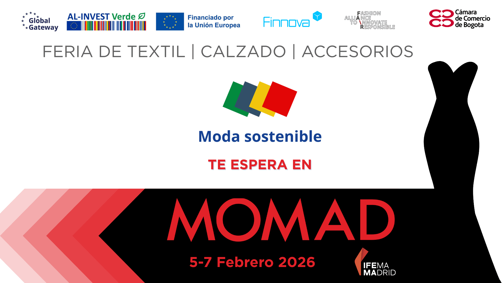 El proyecto AL-INVEST Verde Moda Sostenible llevará sus iniciativas de sostenibilidad y economía circular a MOMAD 2026