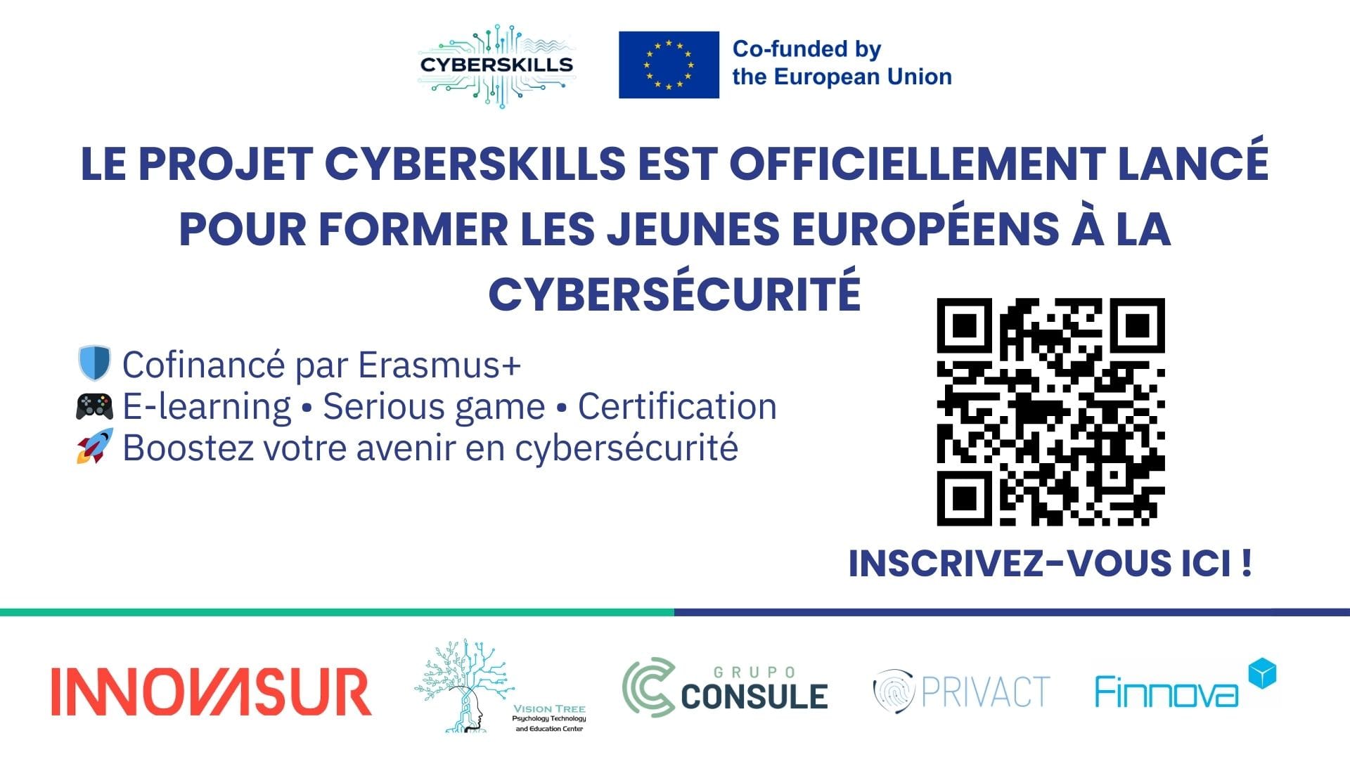 Le projet CYBERSKILLS est officiellement lancé pour former les jeunes Européens à la cybersécurité